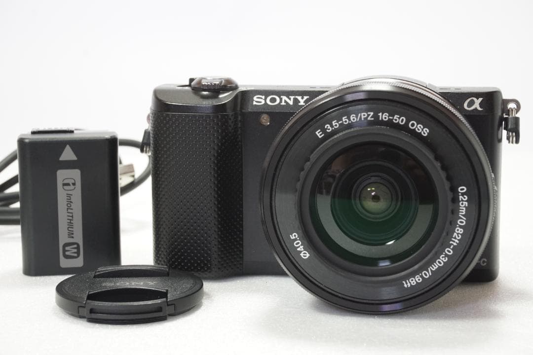 ショット219回 ☆極美品☆ SONY a5000 デジカメ ブラック
