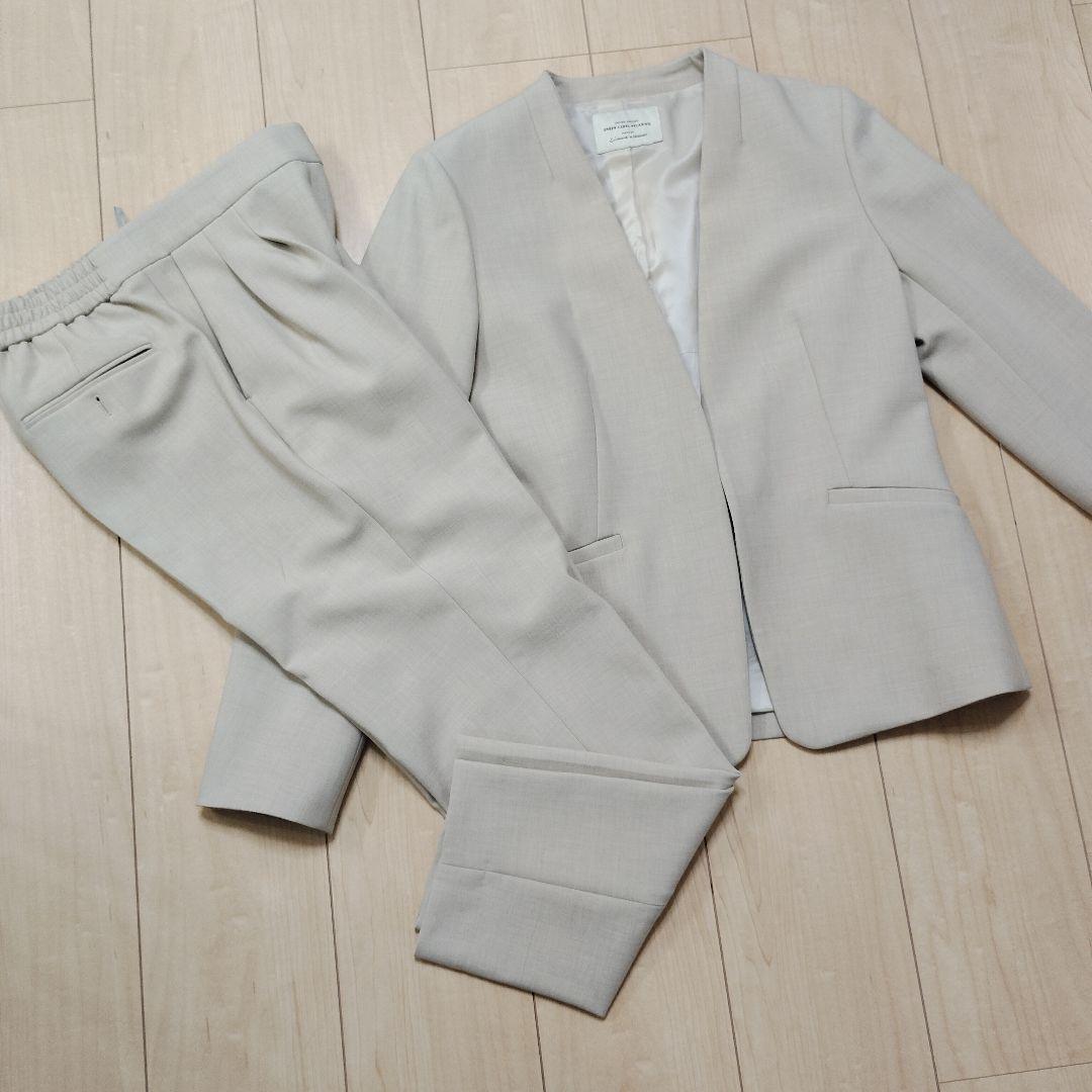 美品！greenlabel relaxing ベージュスーツ 40/38