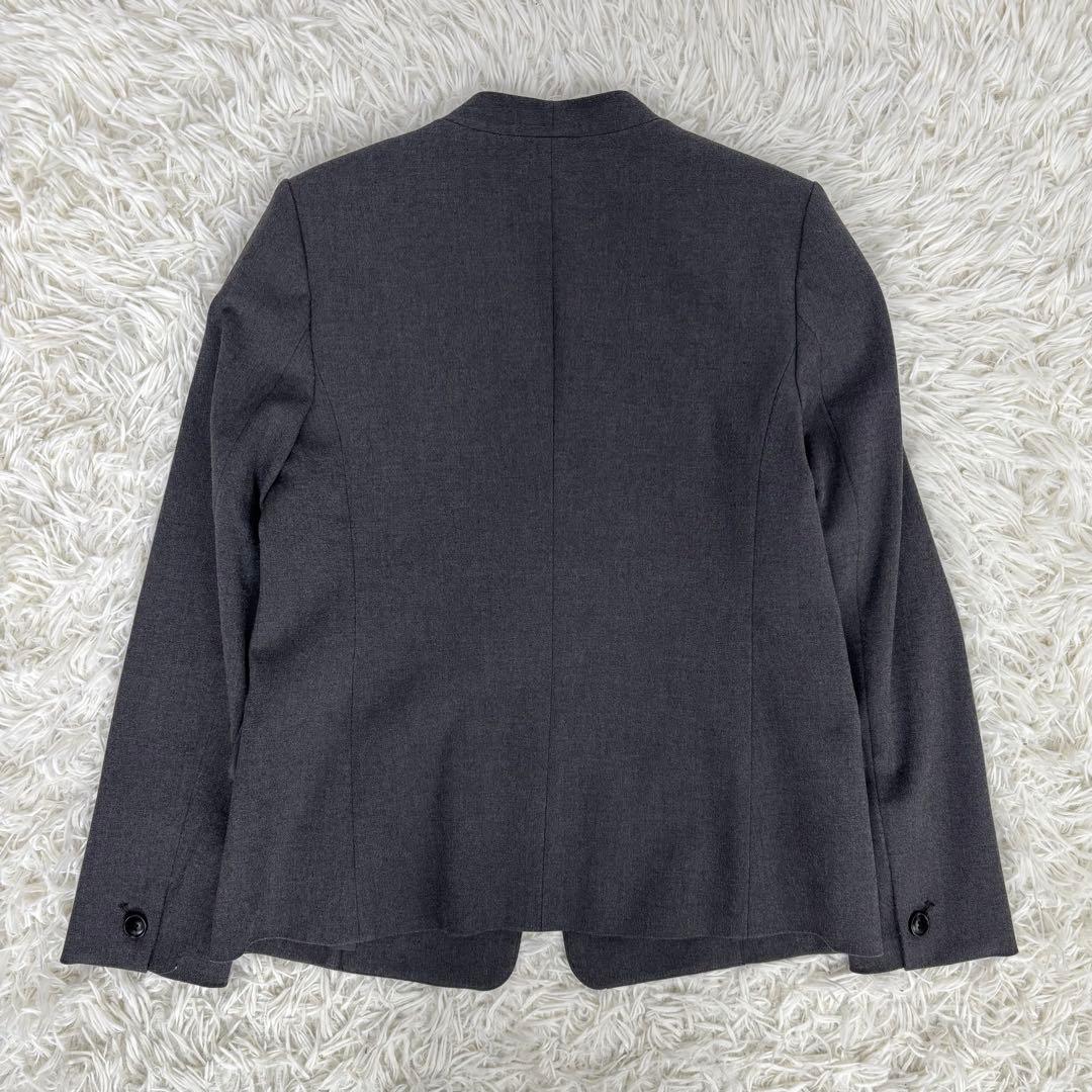 PLST カラーレス パンツスーツ セットアップ フォーマル 上/L 下/M