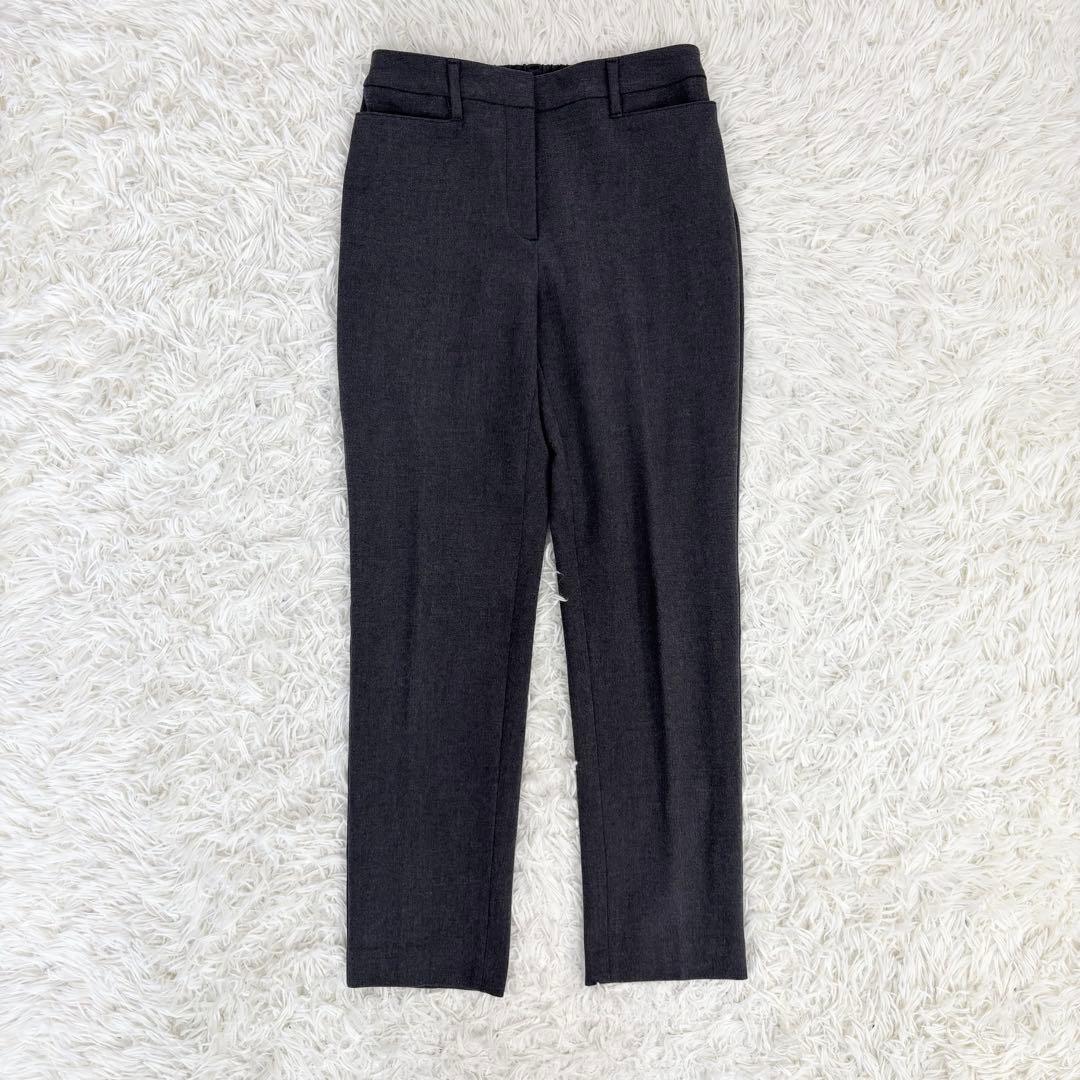 PLST カラーレス パンツスーツ セットアップ フォーマル 上/L 下/M