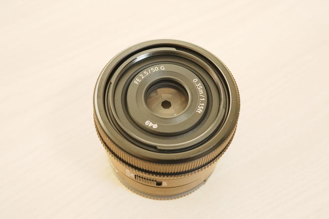 【美品】SONY FE 50mm F2.5 G 単焦点レンズ