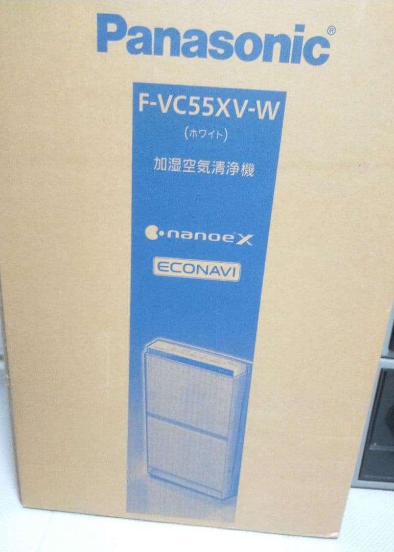 Panasonic nanoe 空気清浄機　F-VC55XVW パナソニック