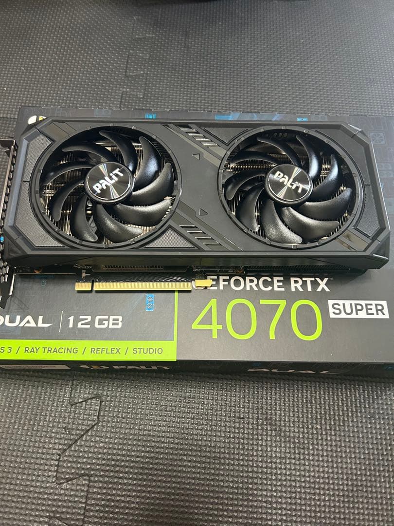 グラフィックボード・グラボ・ビデオカード Palit GeForce RTX 4070 SUPER 12GB