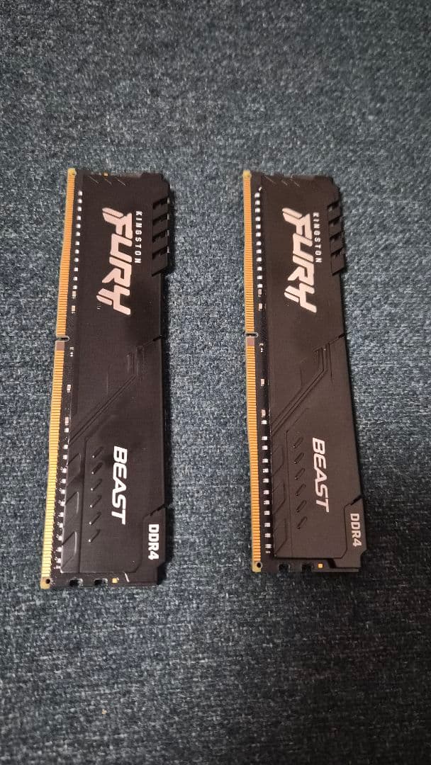 キングストン FURY Beast DDR4 3200MT/秒 16GBx2枚