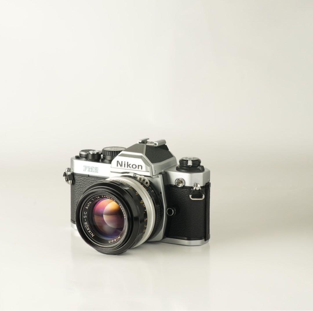 フィルムカメラ Nikon FM2 + NIKKOR-SC Auto 50mm F1.4