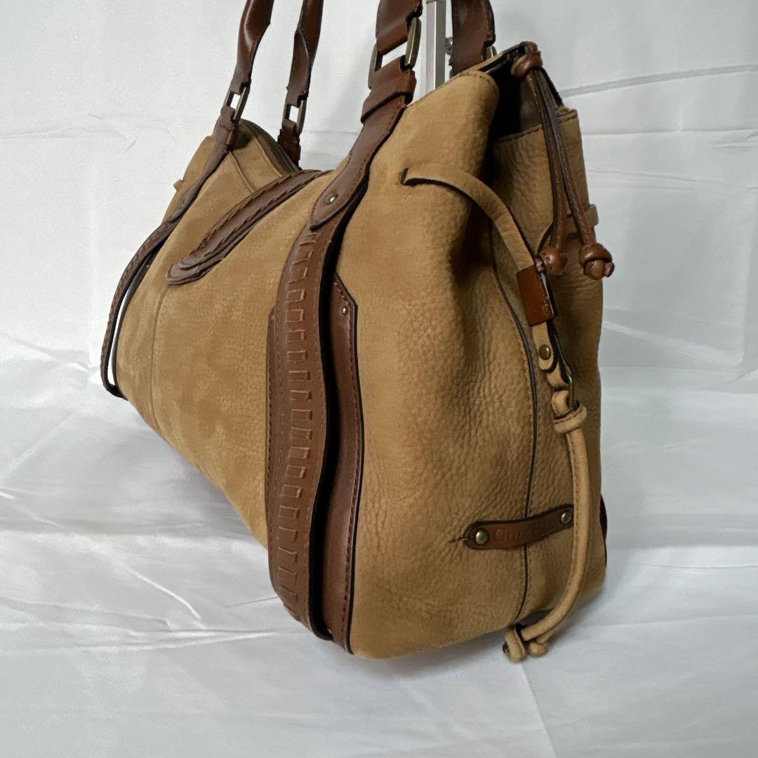 【レザー×ヌバック】COLE HAAN ボストンバッグ y2k ヴィンテージ
