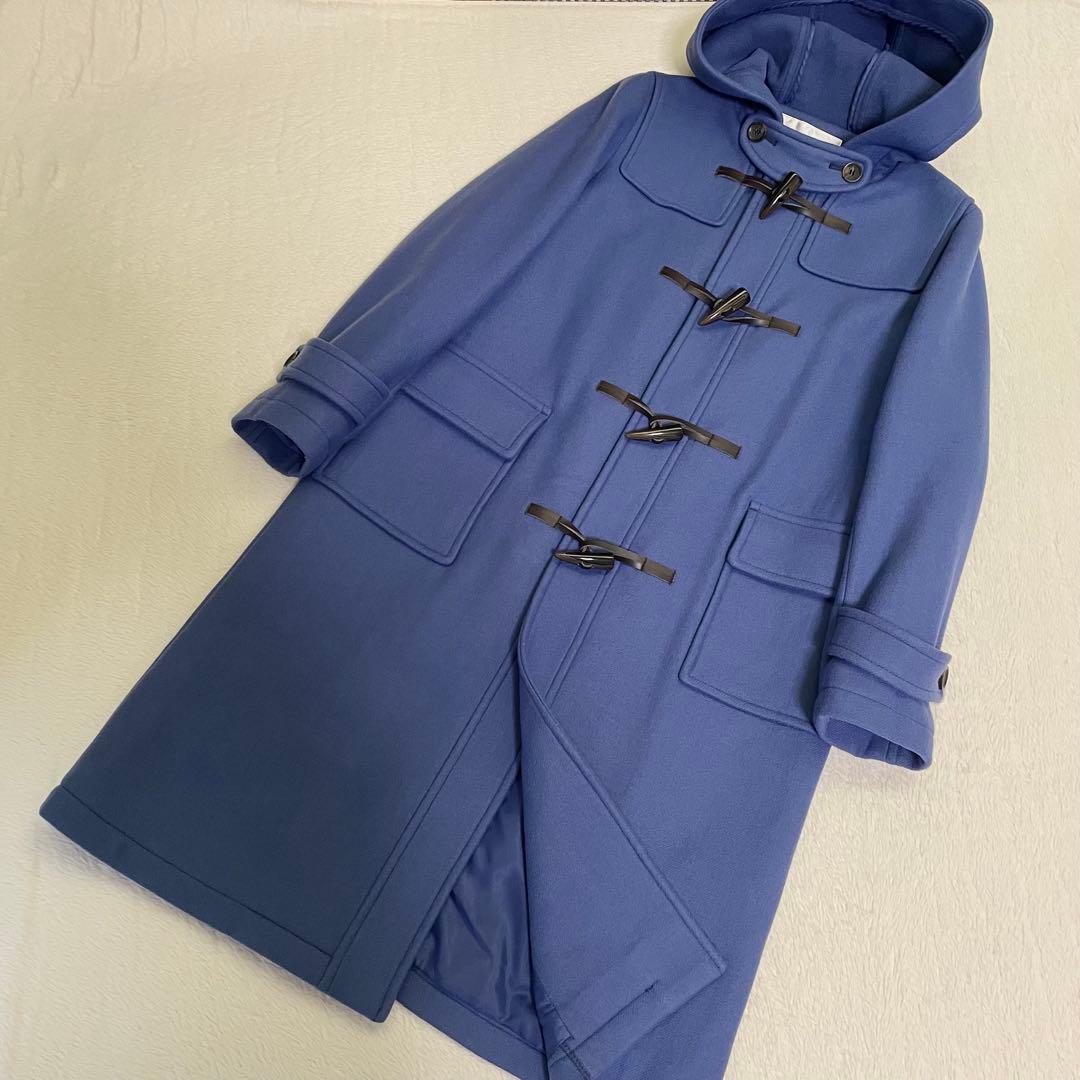 新品未使用《NATURAL BEAUTY BASIC》 ダッフルコート L 青