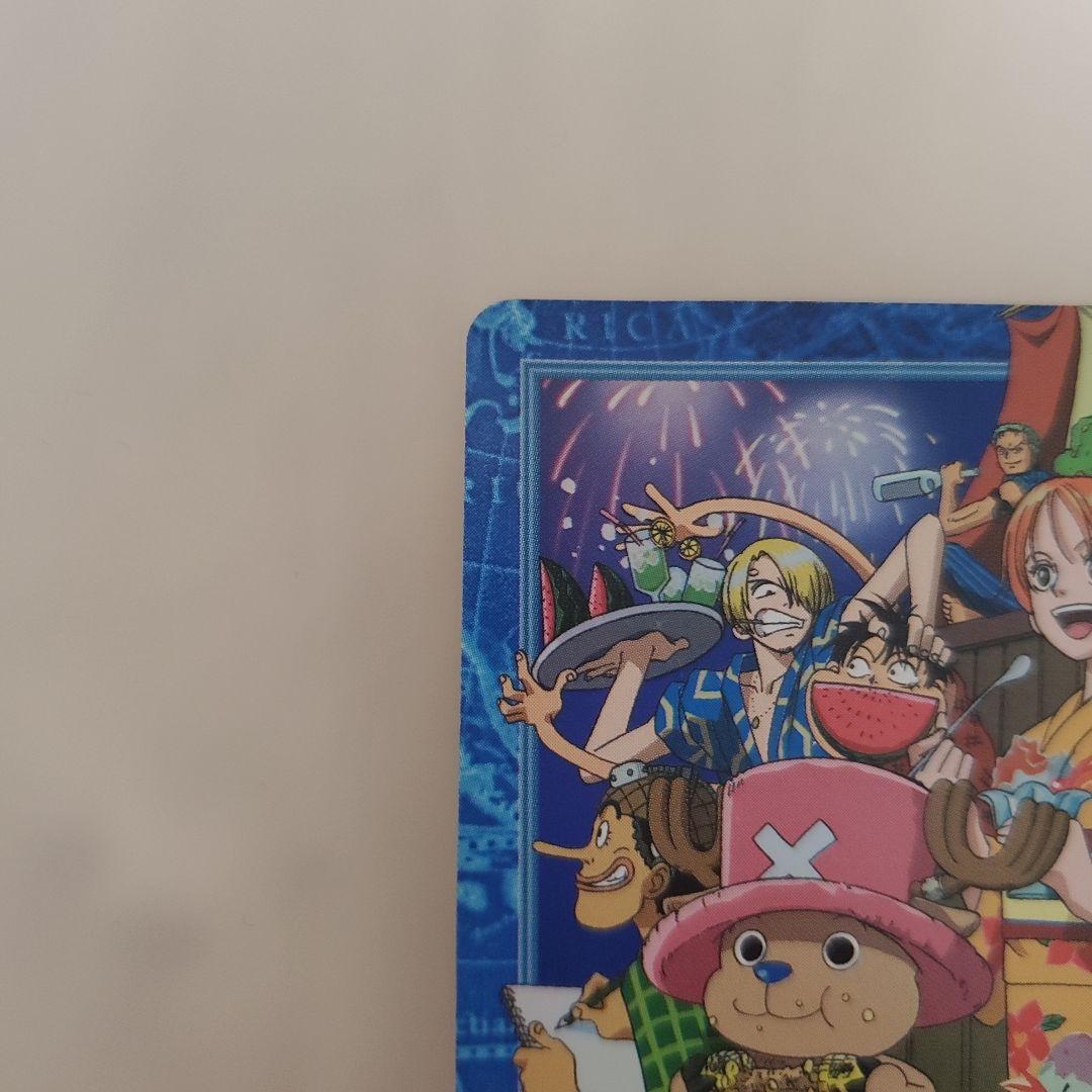 ワンピースカードダスハイパーバトルルフィ海賊団 花火見物