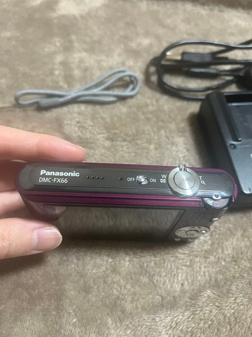 LUMIX DMC-FX66 パナソニック デジカメ　動作確認済　コンデジ
