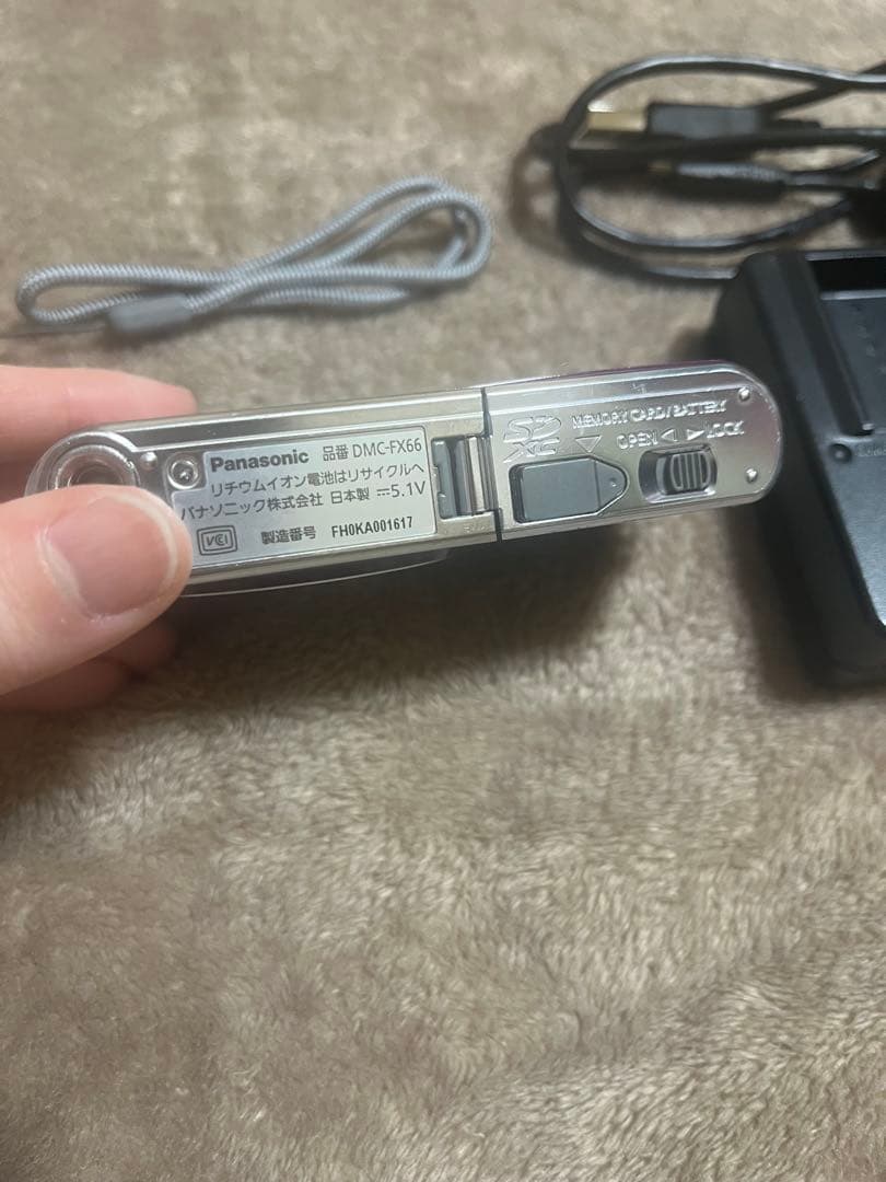 LUMIX DMC-FX66 パナソニック デジカメ　動作確認済　コンデジ