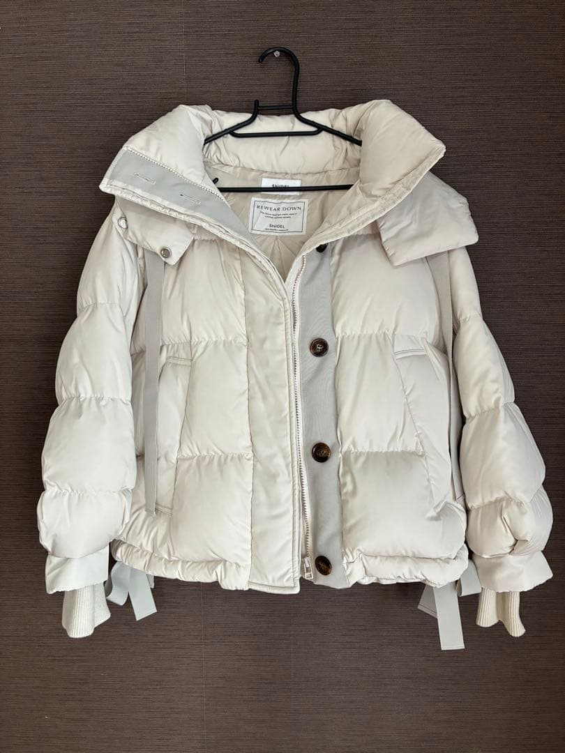 SNIDEL ダウン　アイボリー