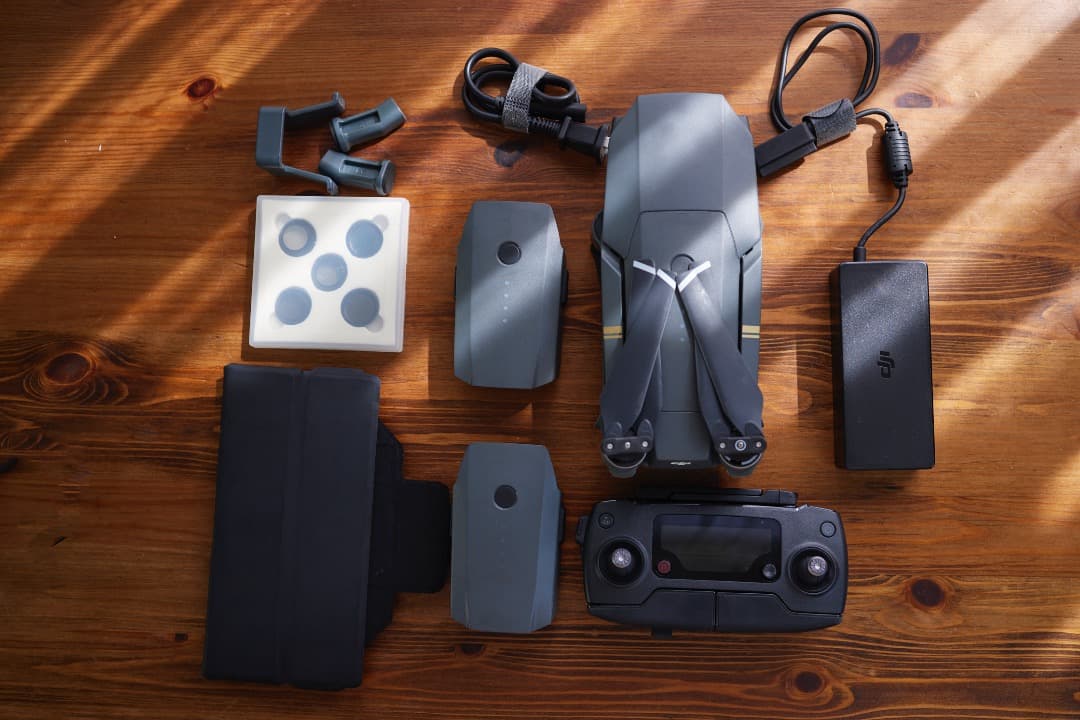 DJI MAVIC PRO +バッテリーx3 +アクセサリー+ケース