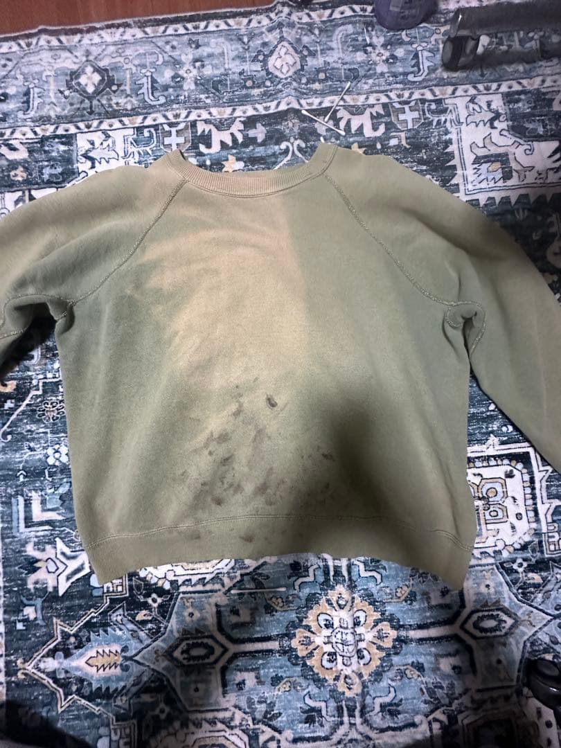 60s 鬼フェード　ヴィンテージスウェットchampionランタグ