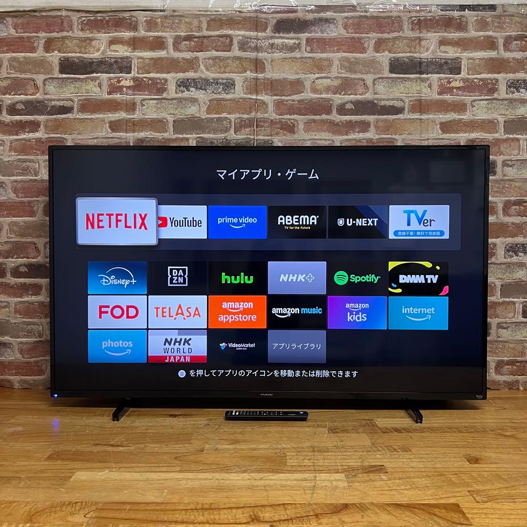 FUNAI 50V型 4K 液晶テレビ Fire TV FL-50UF370